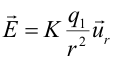 fórmula de la intensitat de camp elèctric