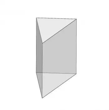 Prisma triangular: fórmules per al càlcul de volum i àrea